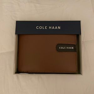 Tan/brown Cole Haan wallet